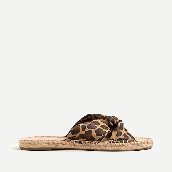 New J. CREW Twisted-knot espadrille sandals - Picture 3 of 6